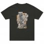 Vintage Painter Studio Abstract Art Collage Unisex Oversized Tee Bella Canvas
