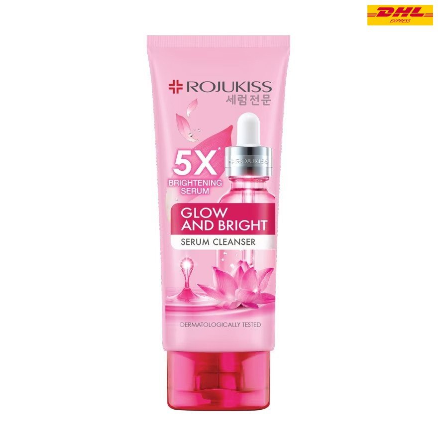 Rojukiss Glow and Bright Serum Cleanser Brightening Skin Radiant Glow