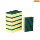 6x  Scotch Brite 3M Sponge Scrub Scourer 3X4 Inch General Duty