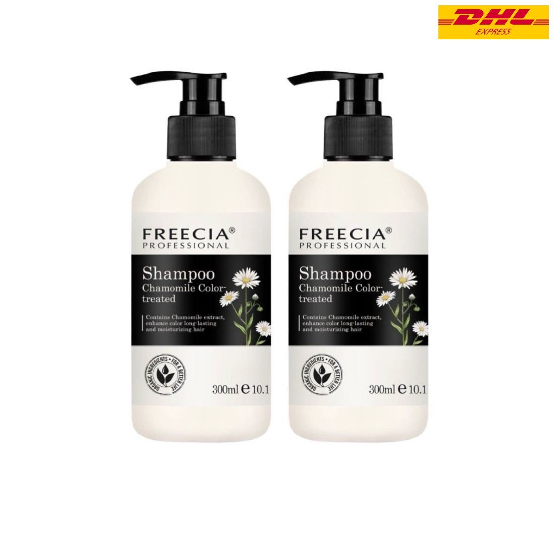 2X Freecia Shampoo Chamomile Color Treated Organic Hair Nourishing 10.1