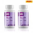 2X BTO GLUTA PLUS L-Glutathione Whitening Radiant Skin Dark Spots 20
