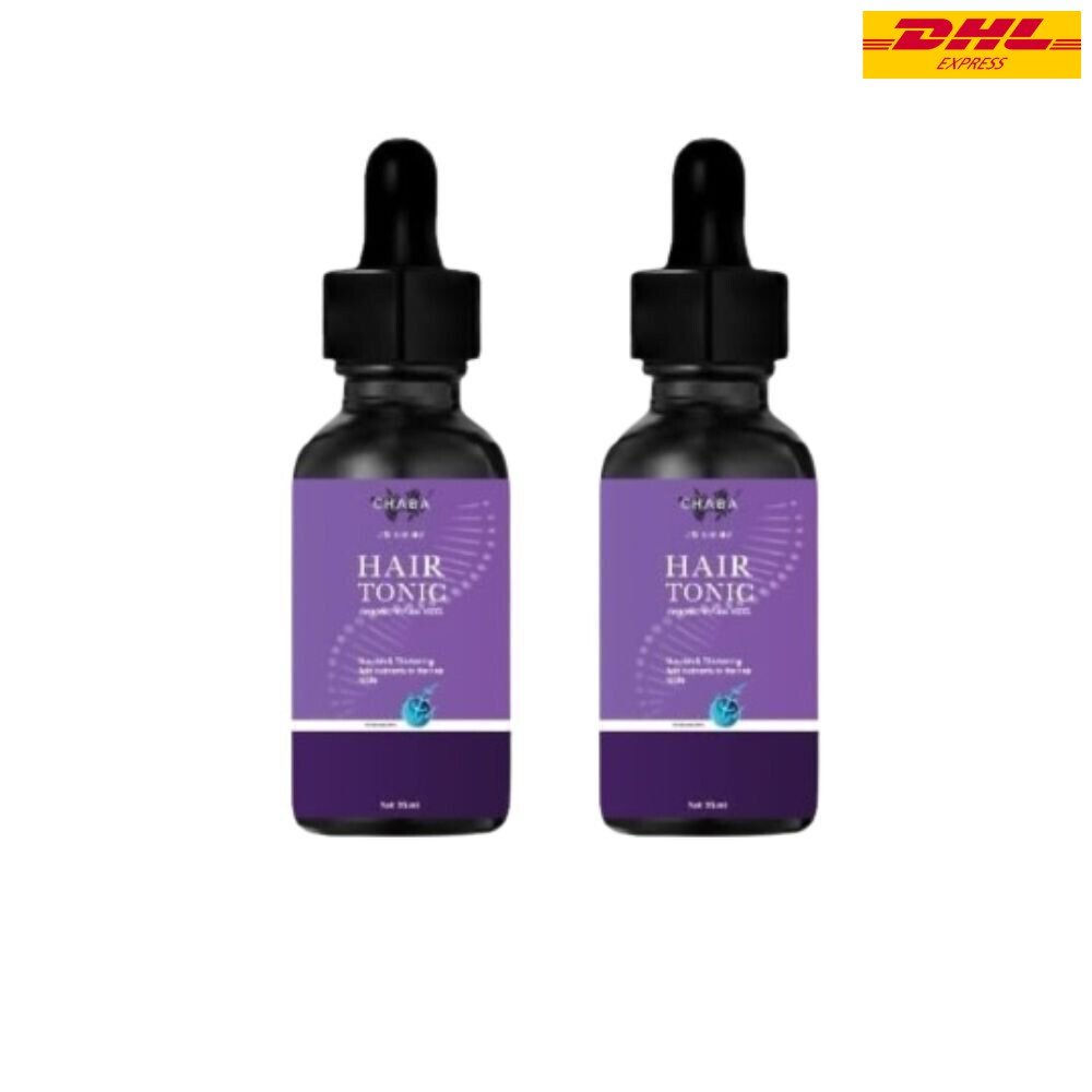 2X Chaba Hair Tonic Eyebrows Mustache Anti-Damaged Accelerate Hair Growt