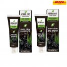 2X Twin Lotus Active Charcoal Thai Herbal Herbaliste Toothpaste Oral
