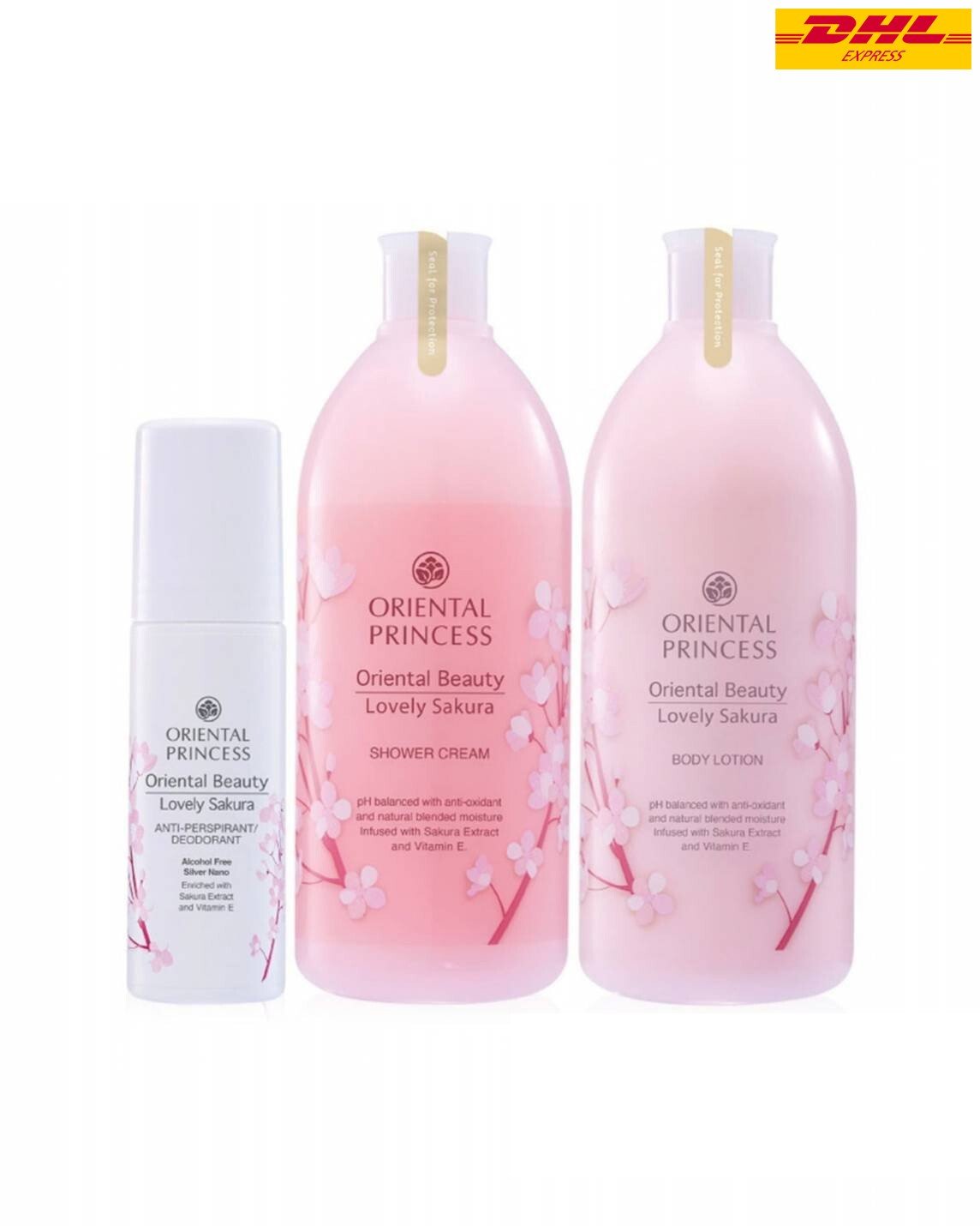 Oriental Princes Bath & Body Set Lovely Sakura Moisturize Freshness R
