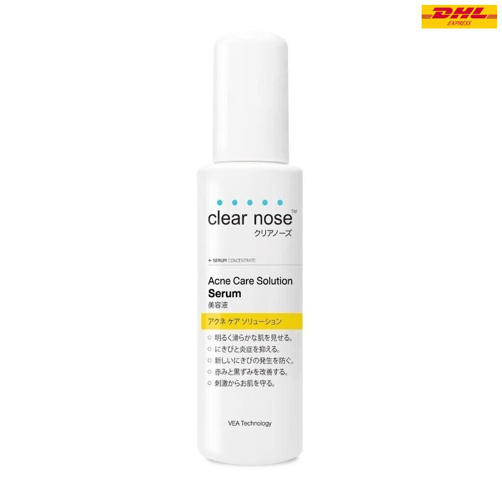 Clear Nose Acne Care Solution Serum Reduce Dark Spots Redness Smooth