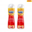 2X Durex Play Intimate Lubricant Pleasure Gel Strawberry 100 ml