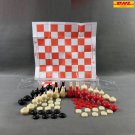 Set of 2 boxes Thai Chess Makruk Vintage with Paper Board and P Set of 2 boxes Thai Chess Makruk Vintage with Paper Board and P