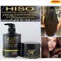 2pcs Hiso Keratin Charcoal Shampoo & Treatment Strength Volume Reduc