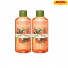 2x Yves Rocher Energizing Peach Star Anise Shower Gel Liquid Soap