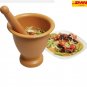 1 Set Thailand Mortar 2.2 L and Pestle Kitchenware Light Weight Pl