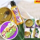 4x Ngam Pring Spa Herbal Honey Body Scrub & Milk Oil Radiant