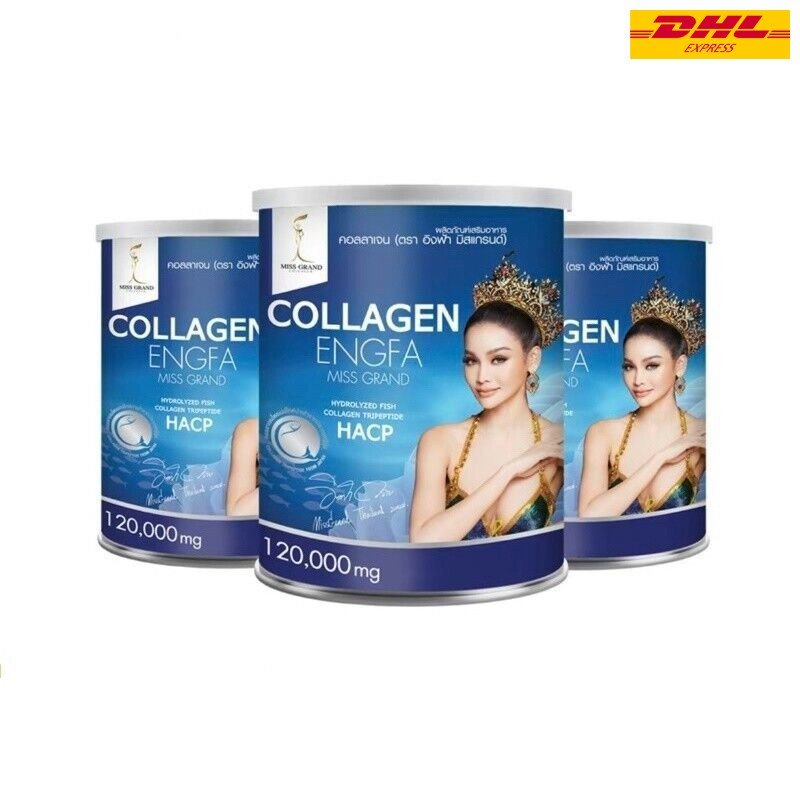 3X Collagen Engfa Fish Collagen Peptide 120000mg Probiotics for Nails