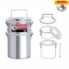 Thai Zebra Brand Stainless Food Carrier Deep Airtight 14X2 Smart Lock