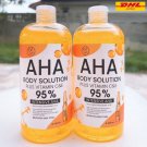 2x IV AHA 95% body solution vitamin C&E nourishes white radiant