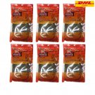 6x Ma Kwaen Dried Spices Szechuan Pepper 100% Thai Nothern Food Co