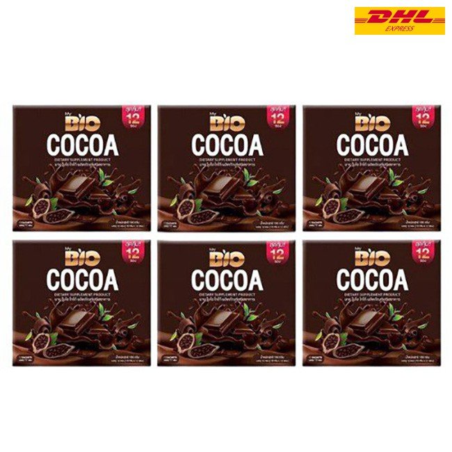 6x BIO Cocoa Mix L-Carnitine Weight Management Fat Burn No Sugar D