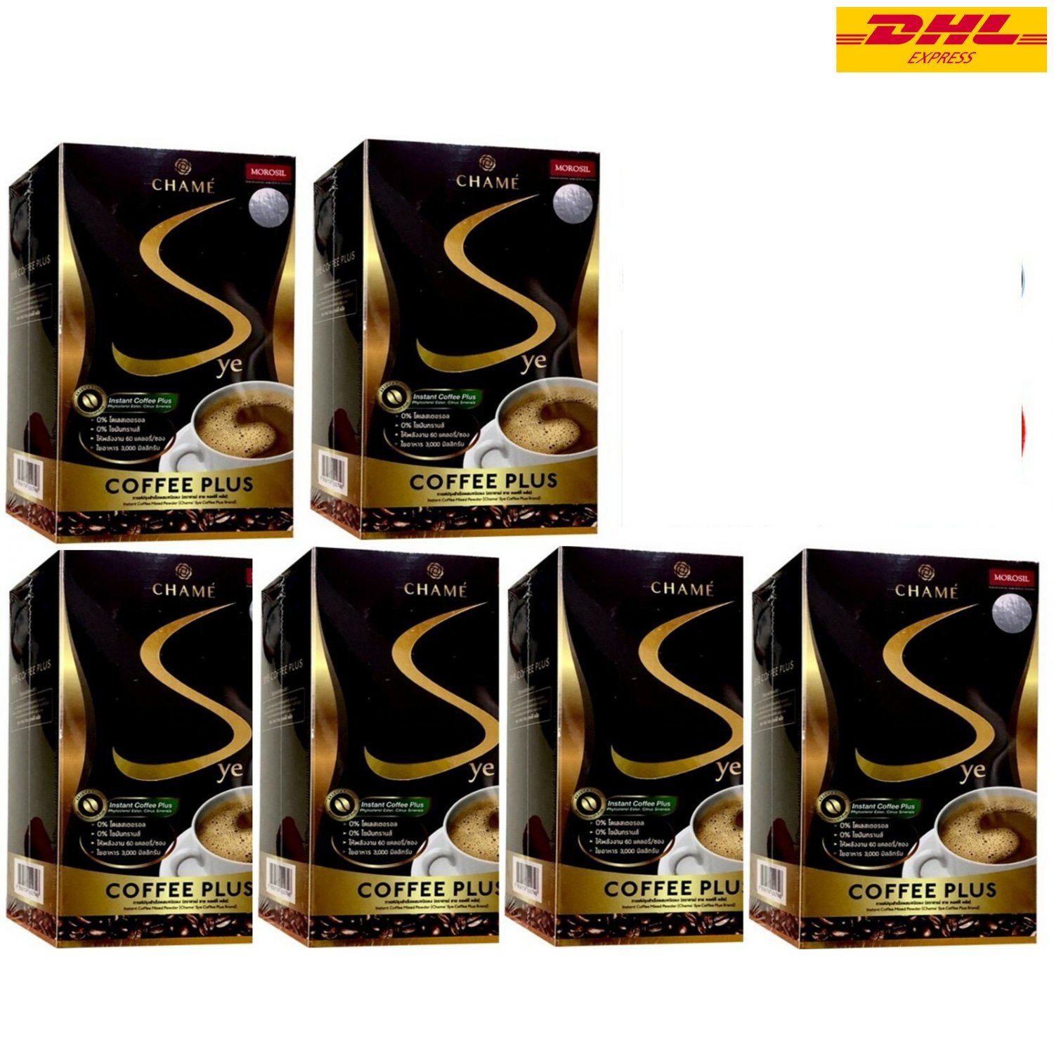 6xChame Sye Coffee Plus Dietary Supplement Control Weight Loss Fat Bu