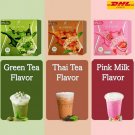 3x Slandar Thai Tea Pink Milk Green Tea Drink Slimming Control Hun