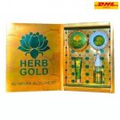 3x Herb Gold Set limited Mahachoke cream herbal soap serum sunscreen