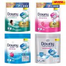 4x Downy Bold Gel Ball 4D Laundry Detergent Fights Musty Odors Rem