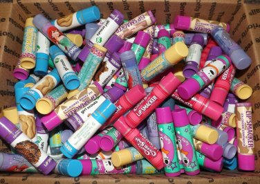 200 x LIP SMACKER Lip Balm ~ ASSORTED FLAVORS ~ WHOLESALE Lot of 200