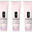 3 x Clinique RINSE OFF CLEANSER Lot of 3 JUMBO SIZE 8.5 oz