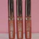3 x CLINIQUE Glosswear LIP GLOSS Sheer Shimmer ~ SUNSHINE ~ Lot of 3 x .08 oz