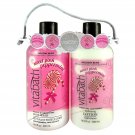 Vitabath ~ SWEET PINK PEPPERMINT ~ BODY LOTION / BATH GEL SET - Rare!