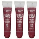 3 x L'Oreal COLOUR JUICE ~ 700 CANDY APPLE ~ LIP GLOSS Lot of 3 RARE