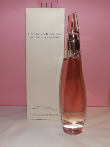 Donna Karan ~ LIQUID CASHMERE EDP PERFUME SPRAY - 1.7 oz. + Black White vials
