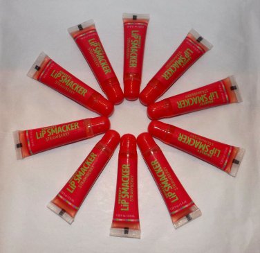 100 x LIP SMACKER Lip Gloss ~ STRAWBERRY SQUEEZY Squeeze ~ Wholesale Lot of 100