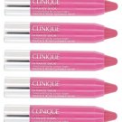 5 x Clinique CHUBBY STICK Lip Balm LINER Gloss ~ WOPPIN' WATERMELON ~ Lot of 5