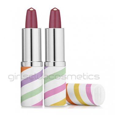 2 x Clinique DRAMATICALLY Different LIPSTICK ~ RASPBERRY GLACE ~ Lot of 2