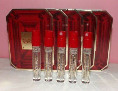 10 x Michael Kors SEXY RUBY Eau De Parfum SPRAY Perfume Lot of 10 x .05 oz Vial