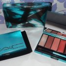 MAC Swarovski ~ GEM JEWELED BLUE LIP PALETTE ~ 6 Lipstick / Gloss Shades RARE!