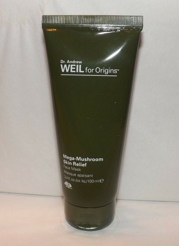 Dr. Andrew WEIL for ORIGINS ~ MEGA-MUSHROOM SKIN RELIEF FACE MASK ~  3.4 oz. NEW