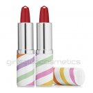 2 x Clinique DRAMATICALLY Different LIPSTICK ~ RED ALERT ~ Lot of 2