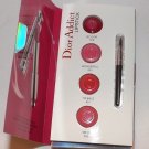 6 x Dior ADDICT LIP Lot of 6 cards 4 shades = 2 FS lipsticks 976, 561, 451, 553