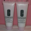2 x Clinique RINSE OFF CLEANSER Lot of 2 x 2.5 oz. = 5 oz.