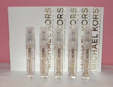 10 x Michael Kors SEXY AMBER Eau De Parfum SPRAY Perfume Lot of 10 x .05 oz Vial