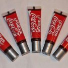 5 x LIP SMACKER Lip Gloss ~ COCA COLA SQUEEZY ~ Coke Squeeze Lot of 5 Bonne Bell