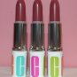 3 x CLINIQUE Lip Colour COLOR + PRIMER Lipstick ~ PLUM POP ~ Lot of 3 FULL SIZE