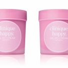 2 x Clinique HAPPY Perfume GELATO ~ BERRY BLUSH ~ BODY CREAM Lot of 2 x 2 oz.