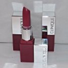 3 x CLINIQUE Lip Colour (Color) + PRIMER Lipstick ~ PLUM POP ~ Lot of 3 x .13 oz
