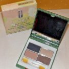 Clinique HIGH IMPACT Eye Shadow QUAD ~ 02 COOL SATIN ~ New in Box RARE