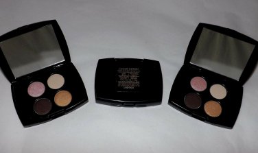3 LANCOME EYE SHADOW Palette LATTE Off The Rack BIKINI GOLDEN Guest List Lot x 3