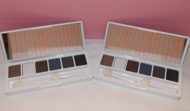 2 x Clinique JONATHAN ADLER Eye Shadow PALETTE ~ SMOKEY DARK Shades ~ Lot of 2