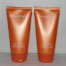 2 x Clinique ~ HAPPY Perfume BODY CREAM ~ Fragrance Lot of 2 x 2.5 oz. = 5 oz.