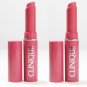 2 x Clinique ALMOST LIPSTICK ~ PINK HONEY ~ Lot of 2  TRAVEL SIZE
