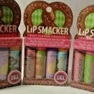 12 Lip Smackers LIP BALM ~ SWEET & SALTY Collection ~ CARAMEL PRETZEL 3 Sets x 4